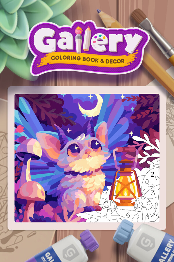 Gallery: Coloring book & decor Steam (PC)