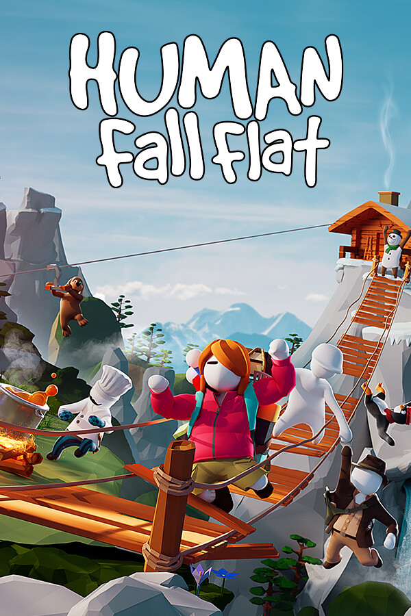 Human: Fall Flat Steam Key EUROPE