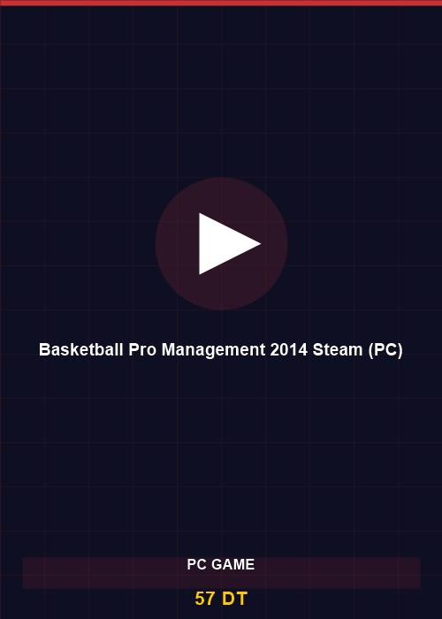 Basketball Pro Management 2014 Steam (PC)
