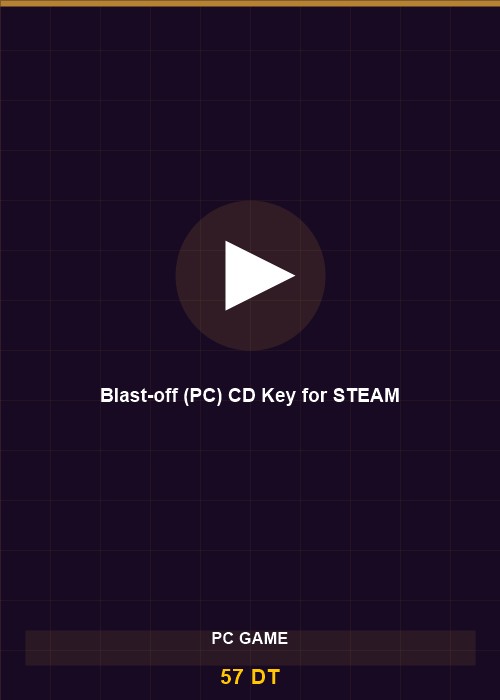 Blast-off (PC) CD Key for STEAM