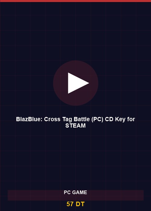 BlazBlue: Cross Tag Battle (PC) CD Key for STEAM