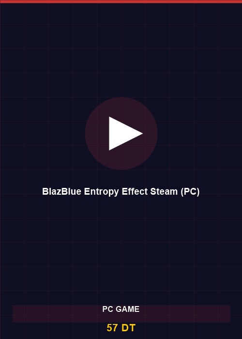 BlazBlue Entropy Effect Steam (PC)