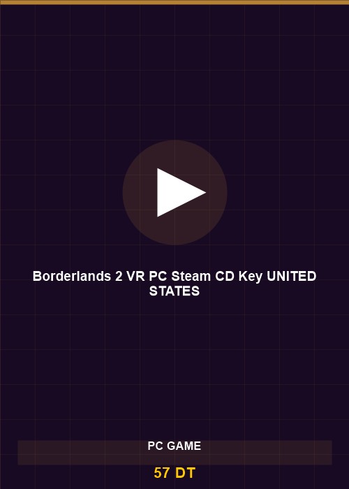 Borderlands 2 VR PC Steam CD Key UNITED STATES
