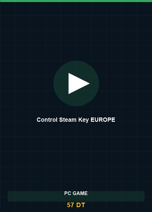 Control Steam Key EUROPE