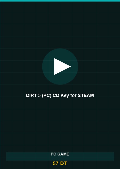 DIRT 5 (PC) CD Key for STEAM
