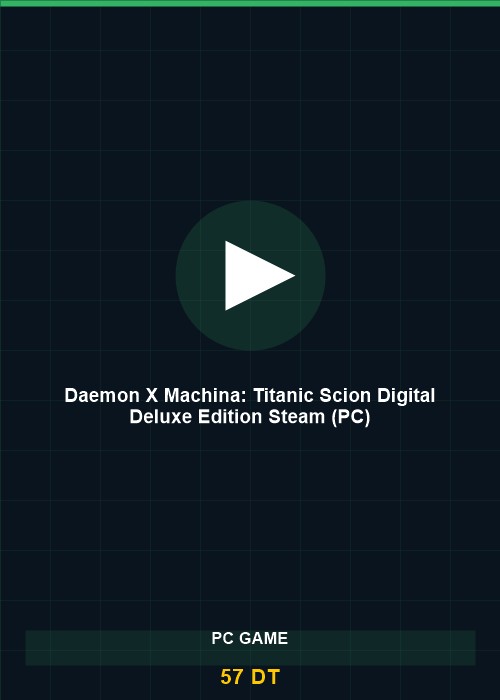 Daemon X Machina: Titanic Scion Digital Deluxe Edition Steam (PC)