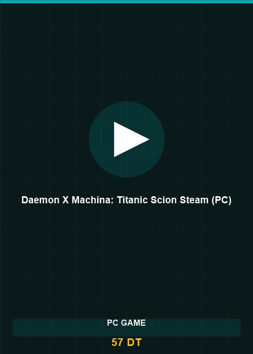 Daemon X Machina: Titanic Scion Steam (PC)