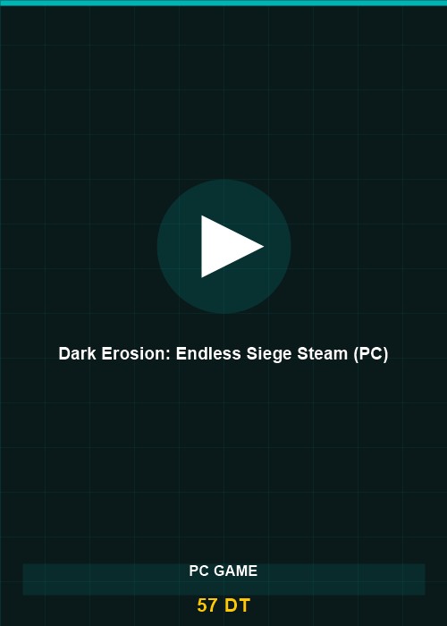 Dark Erosion: Endless Siege Steam (PC)