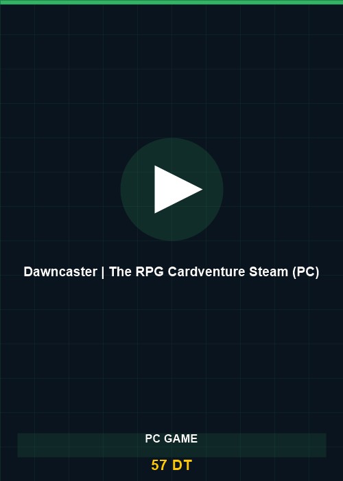 Dawncaster | The RPG Cardventure Steam (PC)