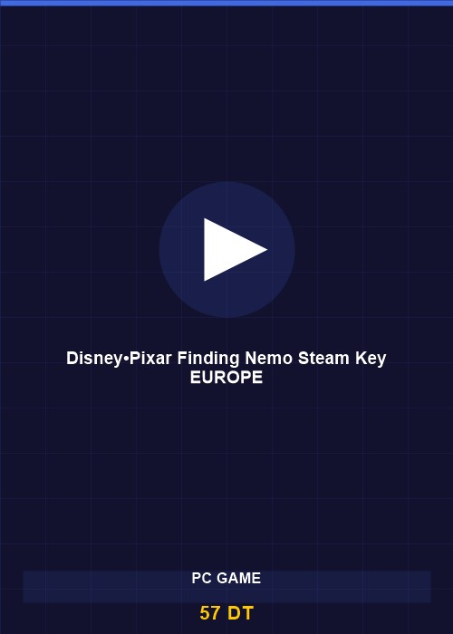 Disney•Pixar Finding Nemo Steam Key EUROPE