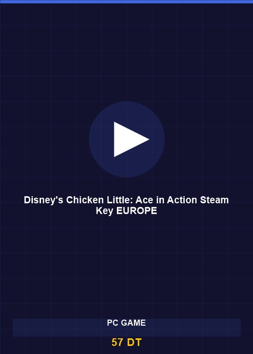 Disney's Chicken Little: Ace in Action Steam Key EUROPE