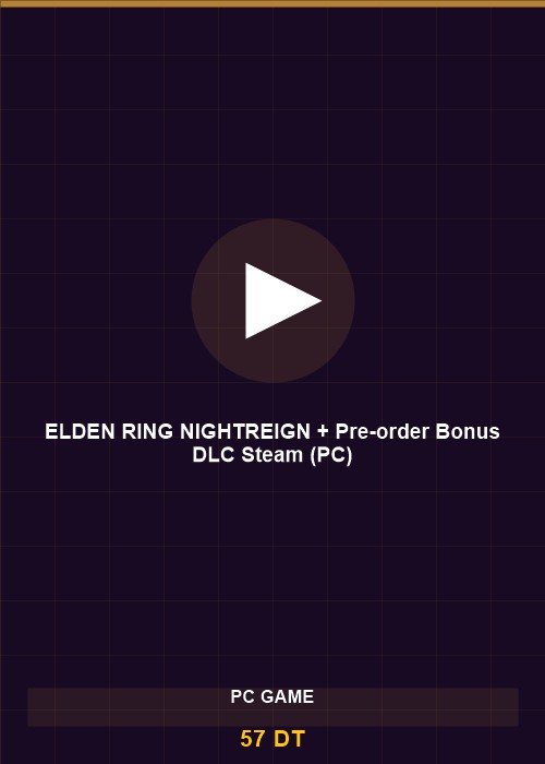 ELDEN RING NIGHTREIGN + Pre-order Bonus DLC Steam (PC)