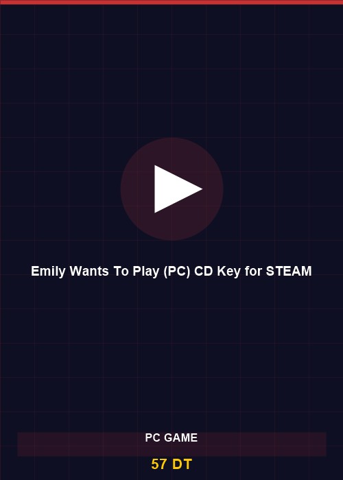 Emily Wants To Play (PC) CD Key for STEAM
