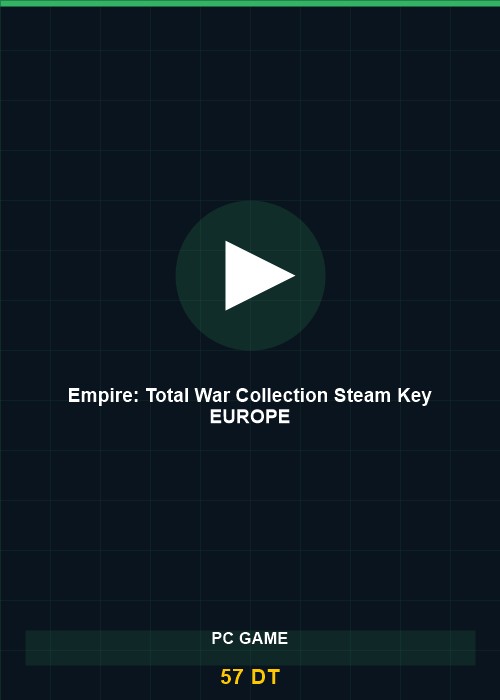 Empire: Total War Collection Steam Key EUROPE