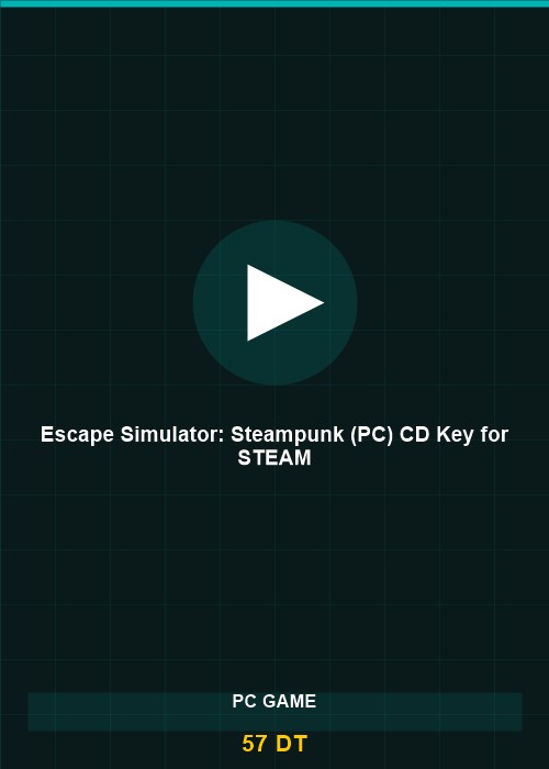 Escape Simulator: Steampunk (PC) CD Key for STEAM
