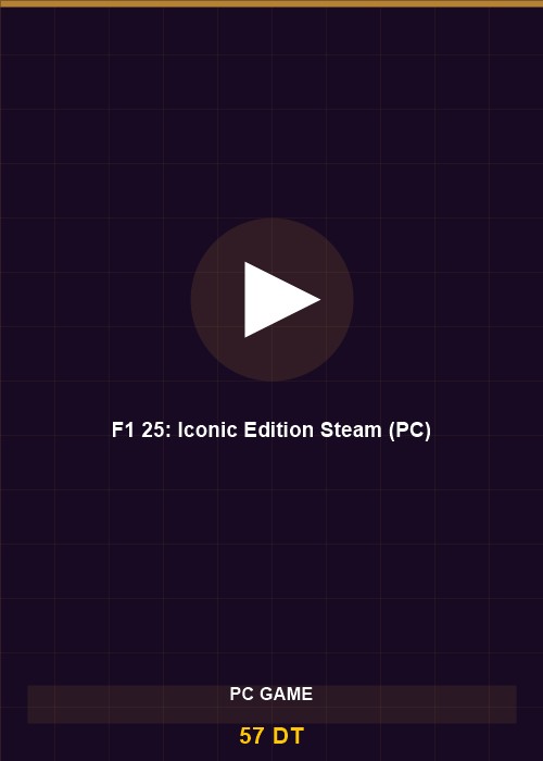 F1 25: Iconic Edition Steam (PC)