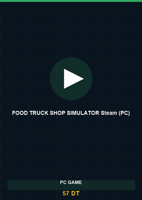 FOOD TRUCK SHOP SIMULATOR Steam (PC)