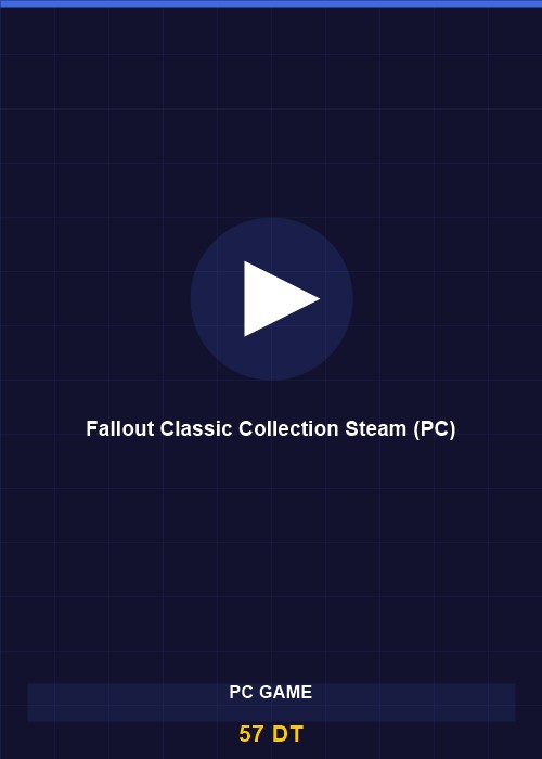 Fallout Classic Collection Steam (PC)