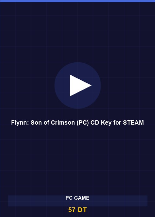 Flynn: Son of Crimson (PC) CD Key for STEAM