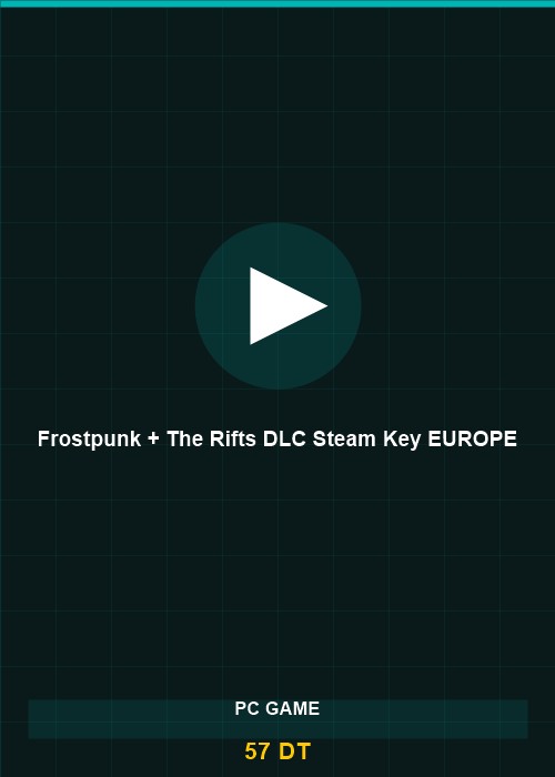 Frostpunk + The Rifts DLC Steam Key EUROPE