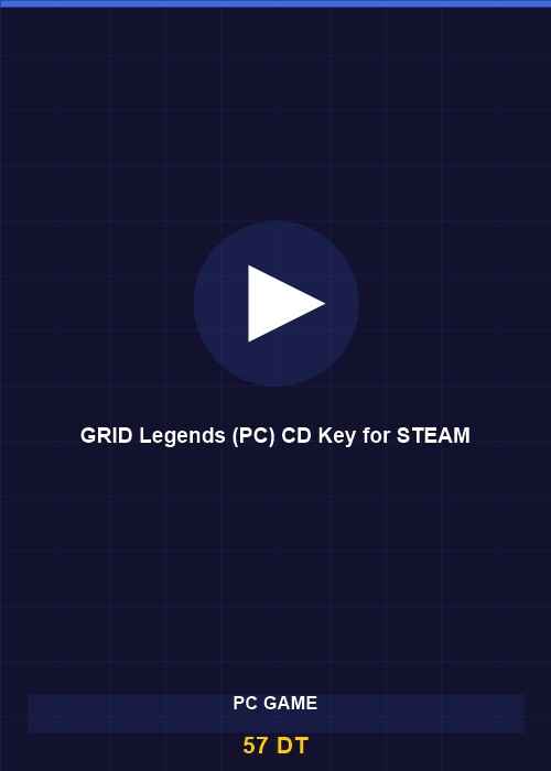 GRID Legends (PC) CD Key for STEAM