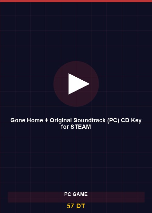 Gone Home + Original Soundtrack (PC) CD Key for STEAM