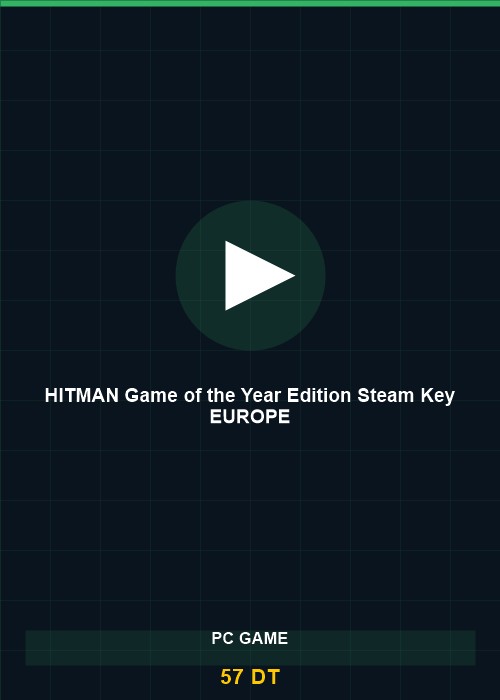 HITMAN Game of the Year Edition Steam Key EUROPE