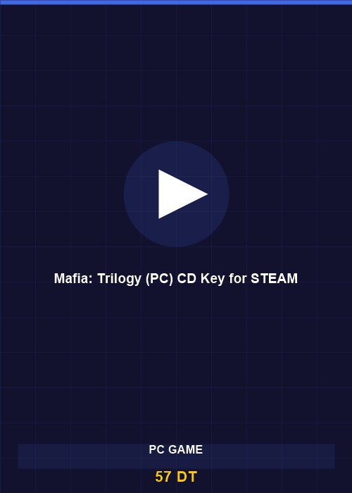 Mafia: Trilogy (PC) CD Key for STEAM