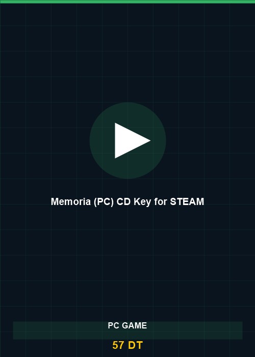 Memoria (PC) CD Key for STEAM