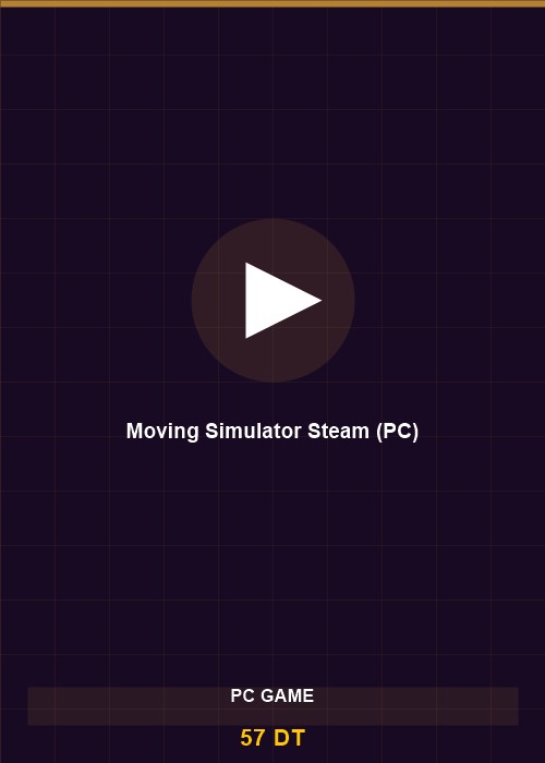 Moving Simulator Steam (PC)