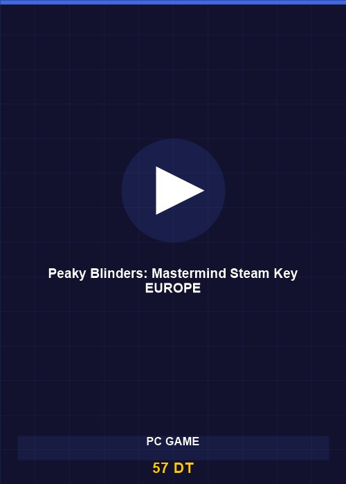 Peaky Blinders: Mastermind Steam Key EUROPE