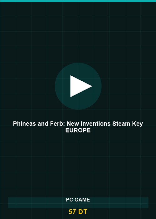 Phineas and Ferb: New Inventions Steam Key EUROPE