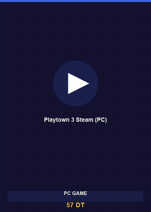 Playtown 3 Steam (PC)