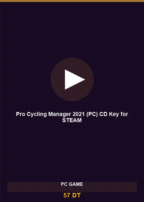 Pro Cycling Manager 2021 (PC) CD Key for STEAM