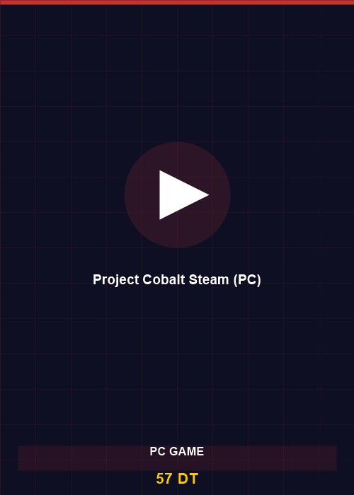 Project Cobalt Steam (PC)