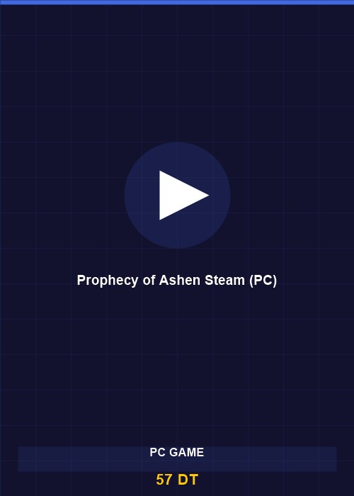 Prophecy of Ashen Steam (PC)