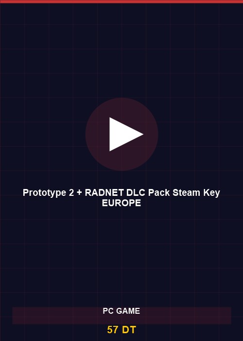 Prototype 2 + RADNET DLC Pack Steam Key EUROPE