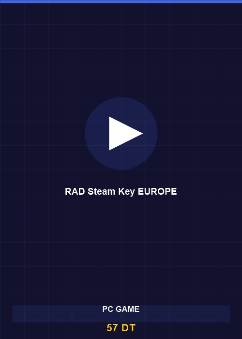 RAD Steam Key EUROPE