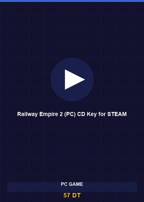 Railway Empire 2 (PC) CD Key for STEAM