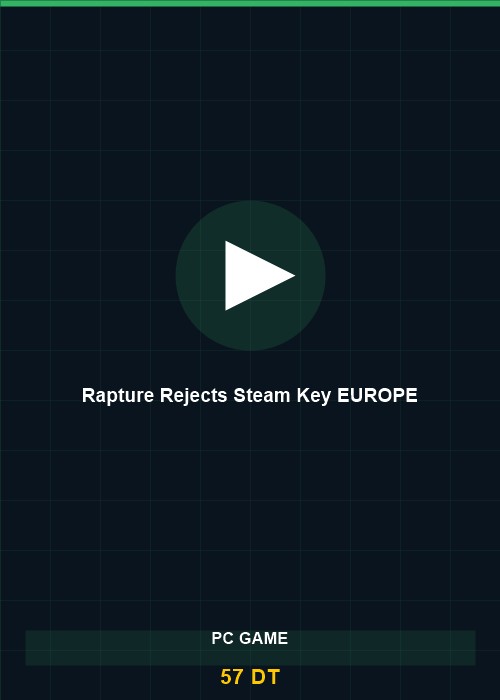 Rapture Rejects Steam Key EUROPE