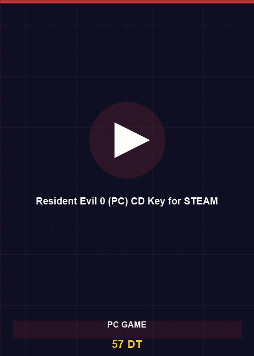Resident Evil 0 (PC) CD Key for STEAM
