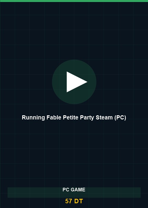 Running Fable Petite Party Steam (PC)