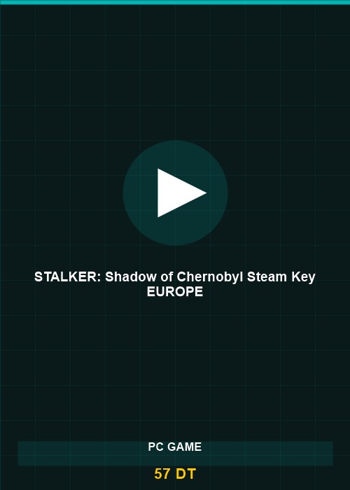 STALKER: Shadow of Chernobyl Steam Key EUROPE