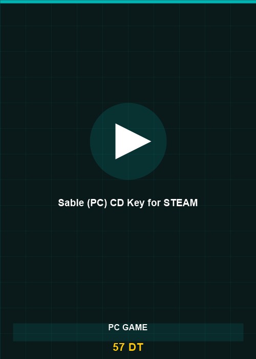 Sable (PC) CD Key for STEAM