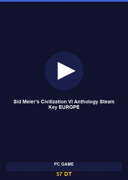 Sid Meier’s Civilization VI Anthology Steam Key EUROPE