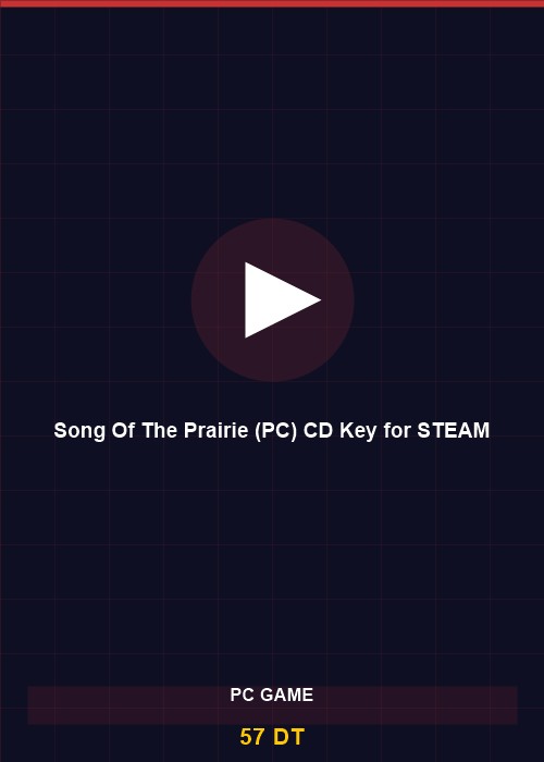 Song Of The Prairie (PC) CD Key for STEAM