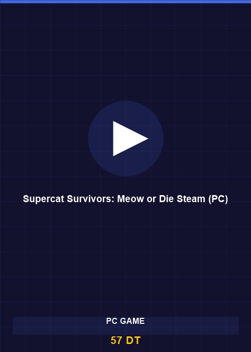 Supercat Survivors: Meow or Die Steam (PC)
