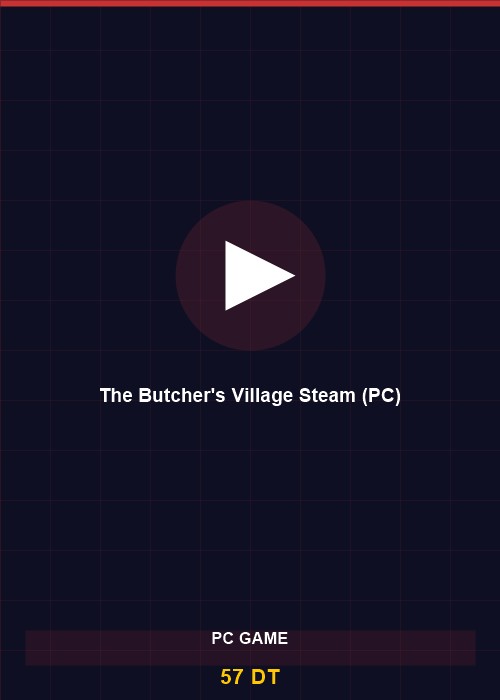 The Butcher's Village Steam (PC)