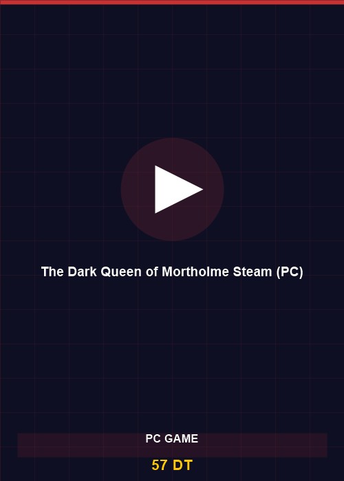 The Dark Queen of Mortholme Steam (PC)