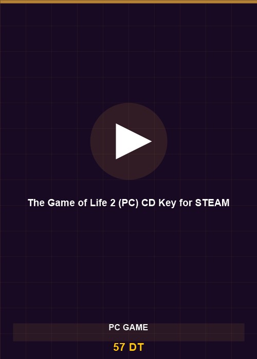 The Game of Life 2 (PC) CD Key for STEAM